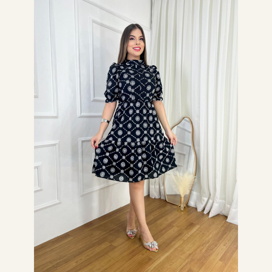 Vestido Midi Viscolinho
