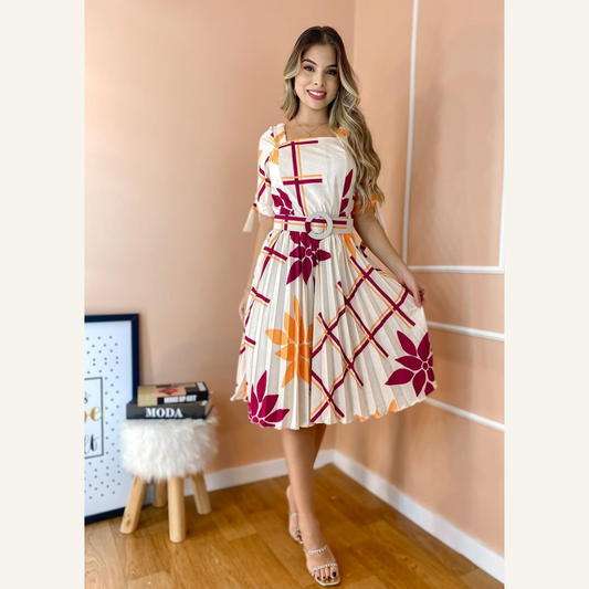 Vestido Midi Viscolinho