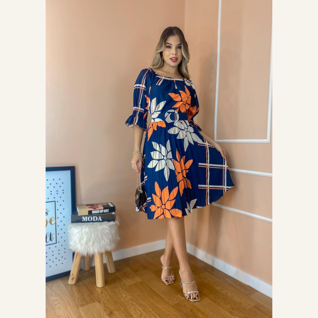 Vestido Midi Viscolinho