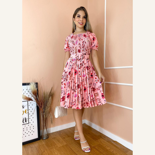 Vestido Midi Viscolinho